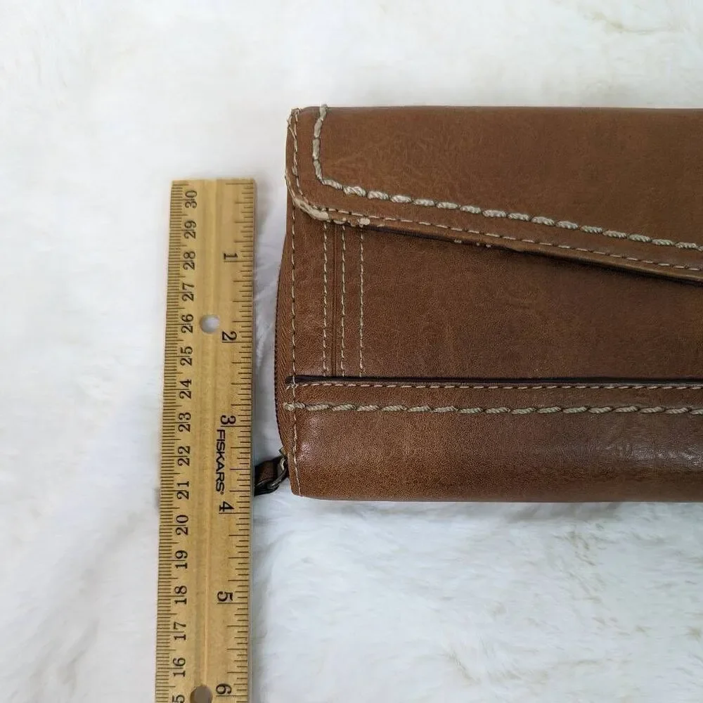 BOC Born Concepts Amherst Deluxe Wallet Vinyl Snap Closure Multi Pocket